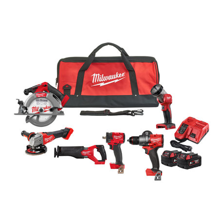 MILWAUKEE akkukonesarja M18 FPP6H3-502B